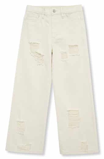 Habitual Kids Kids' Distressed Wide Leg Jeans