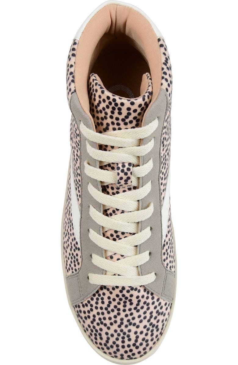 Journee Collection Josalyn High Top Sneaker, Alternate, color,