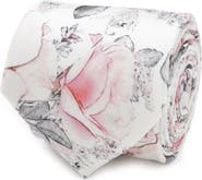 Cufflinks, Inc. Painted Floral Silk Tie