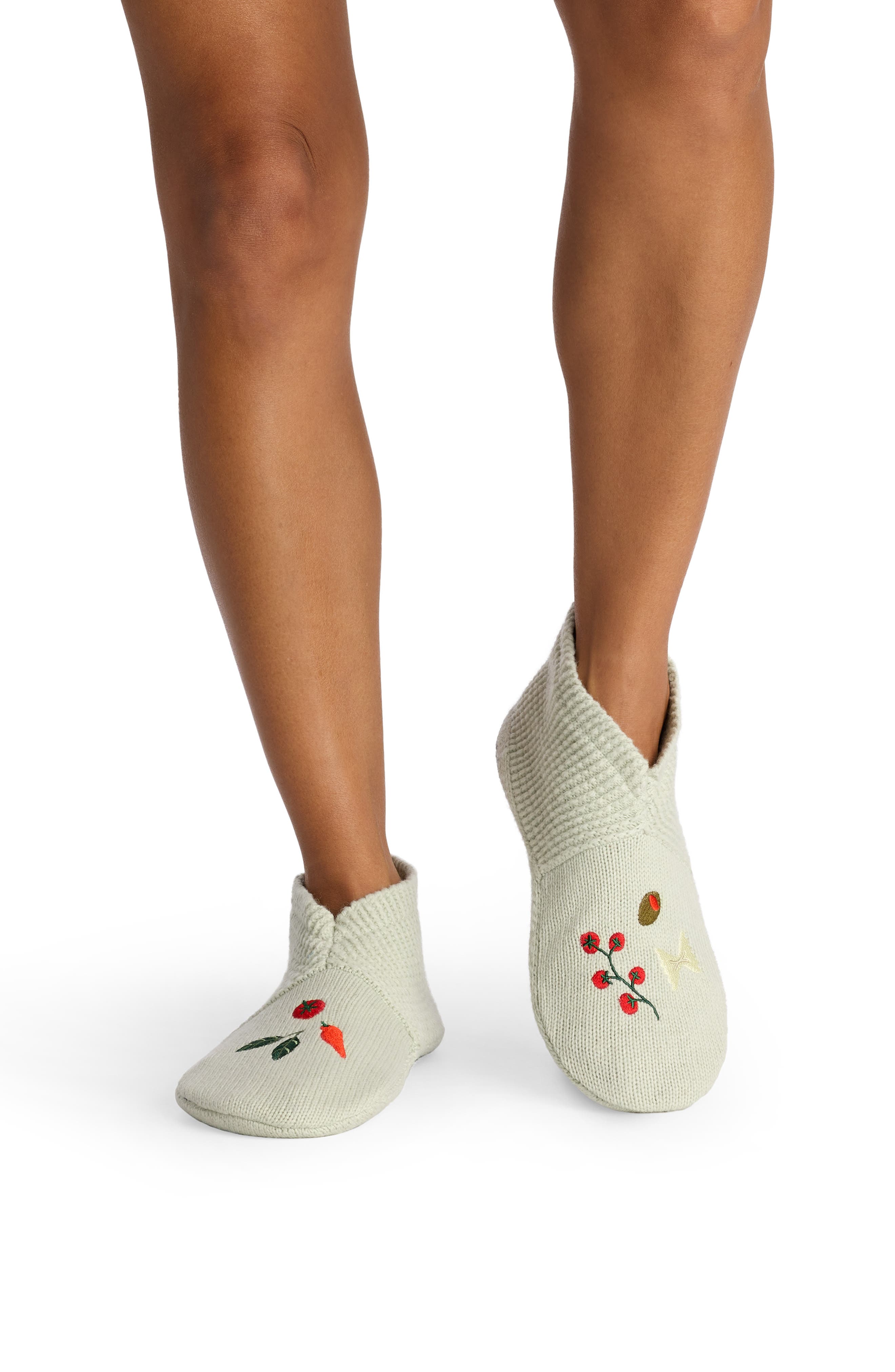 Supper Club Gripper Slipper, Alternate, color, FAINT FERN