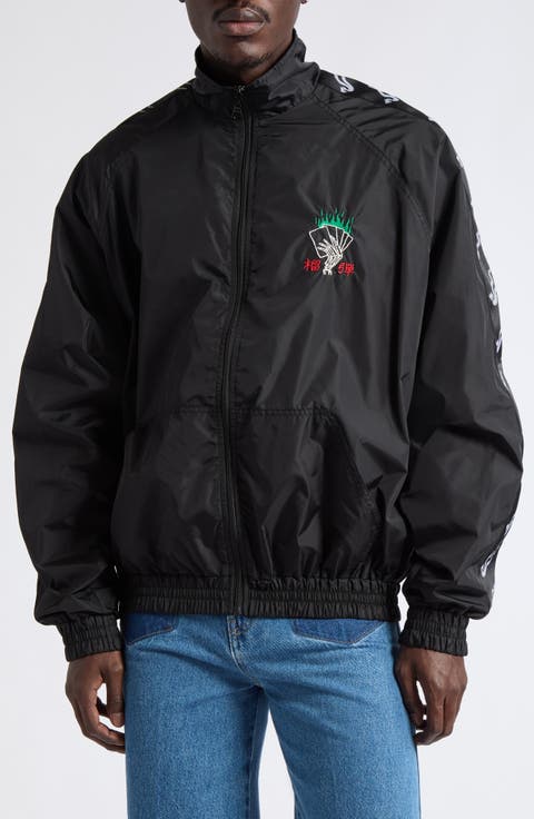 Blacklisted Side Tape Windbreaker