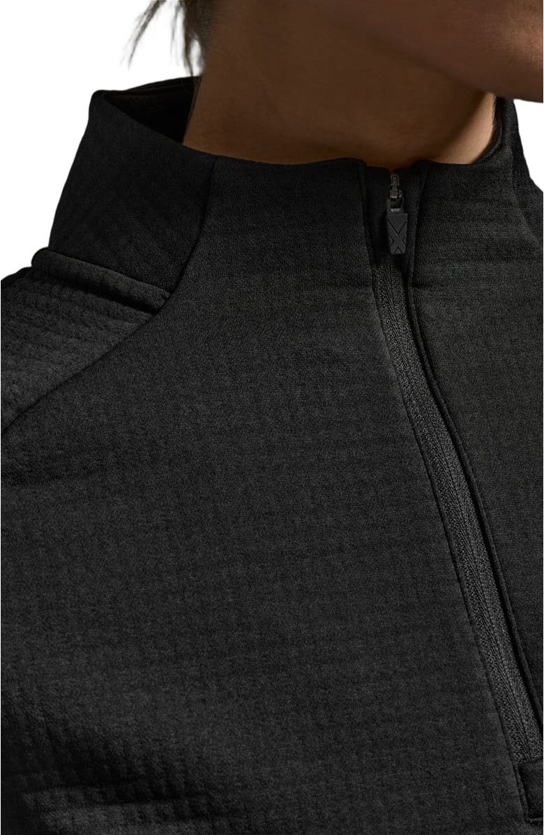 2XU Women's Ignition Haptic 1/4 Zip, Alternate, color, Black/Silver Reflective