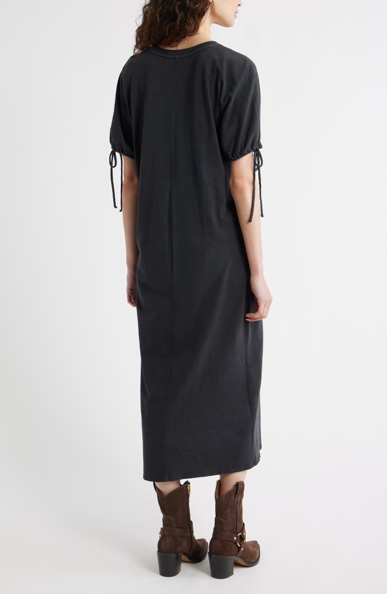 Treasure & Bond Drawstring Sleeve Knit Dress, Alternate, color, 