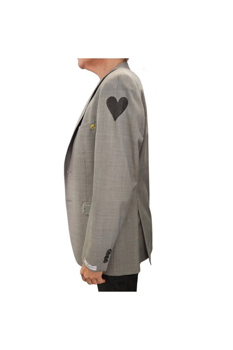 Extra Salty Grey Blazer, Alternate, color, grey