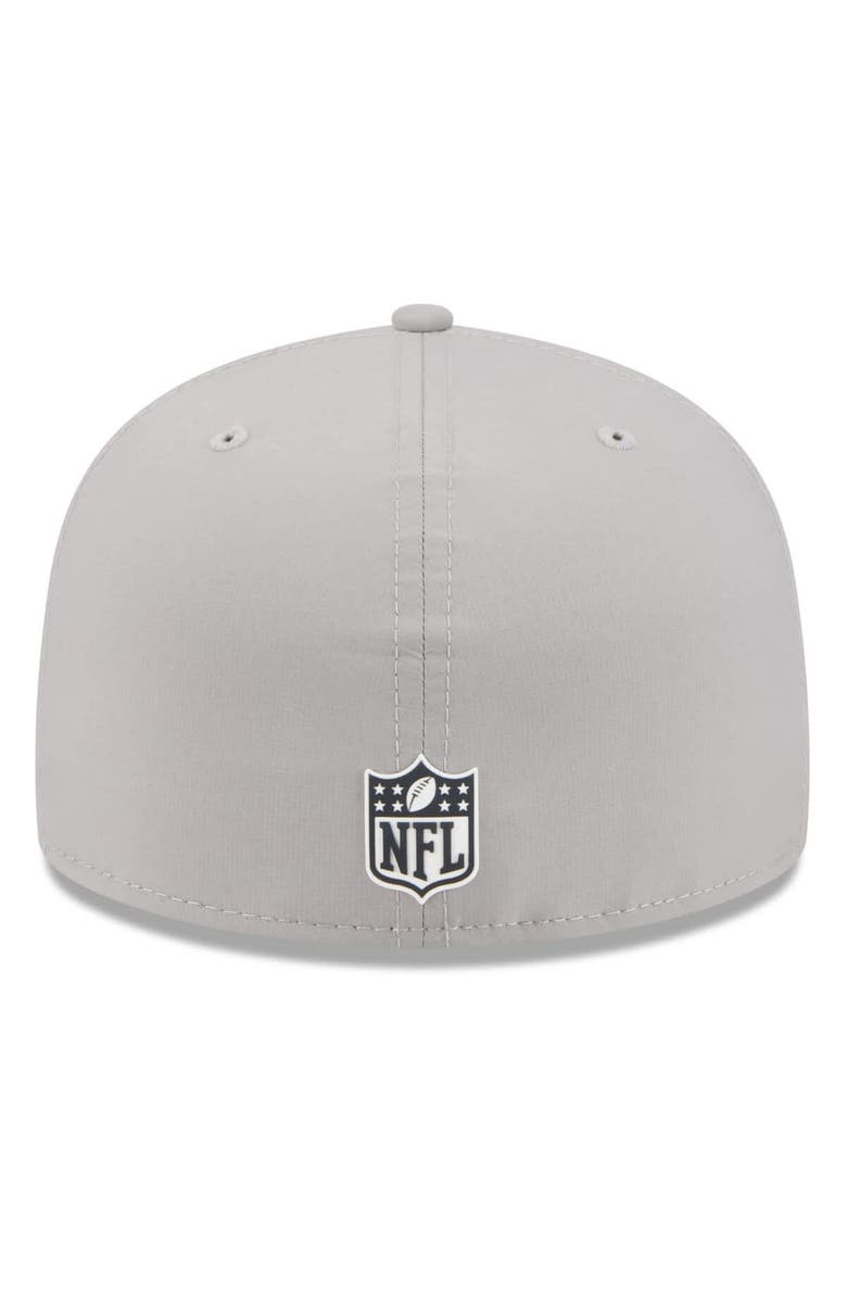 New Era Men's New Era Gray Chicago Bears 2025 Sideline  59FIFTY Fitted Hat, Alternate, color, 