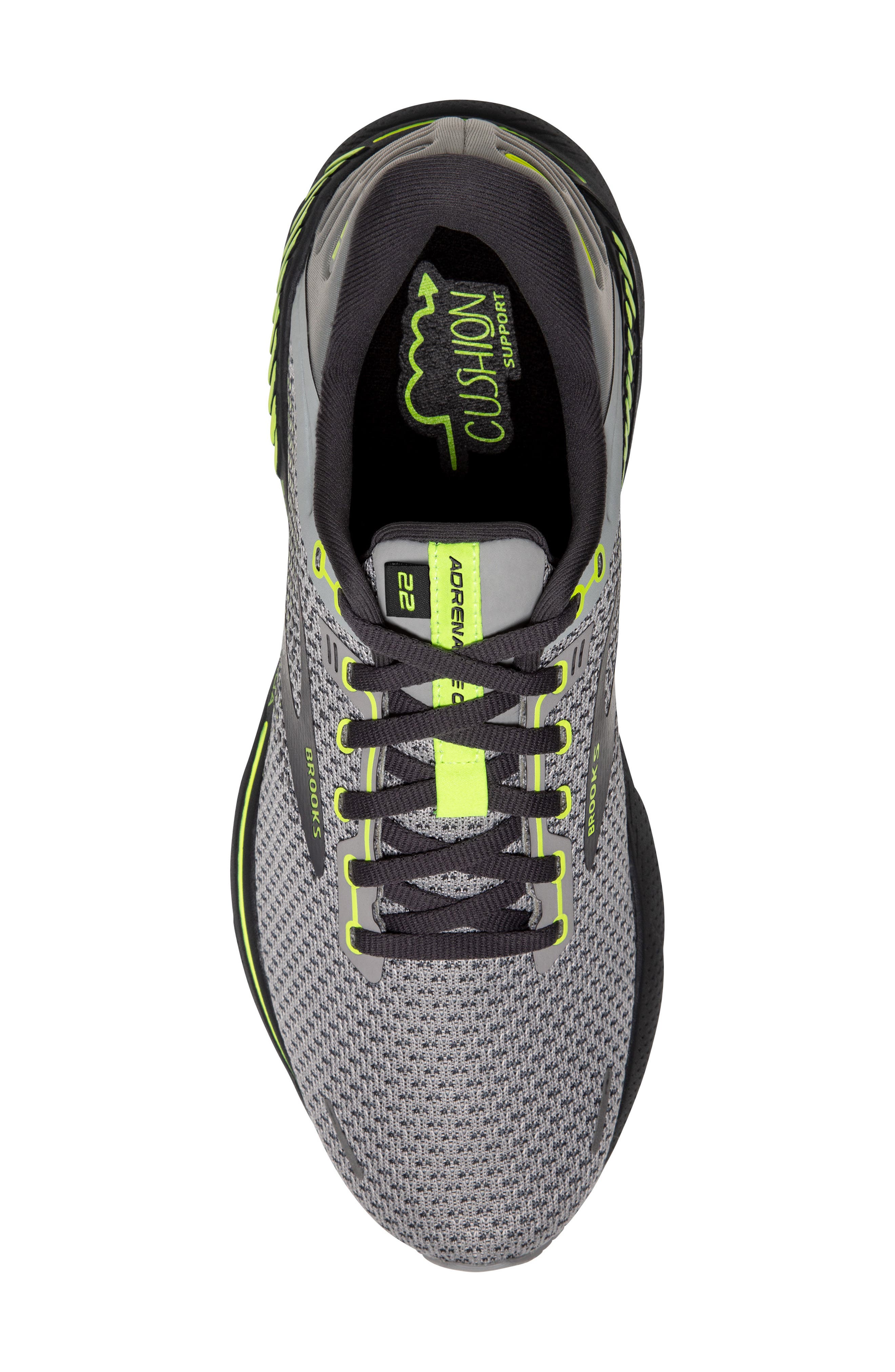 Adrenaline GTS 22 Running Shoe, Alternate, color, GREY/ PEARL/ NIGHTLIFE
