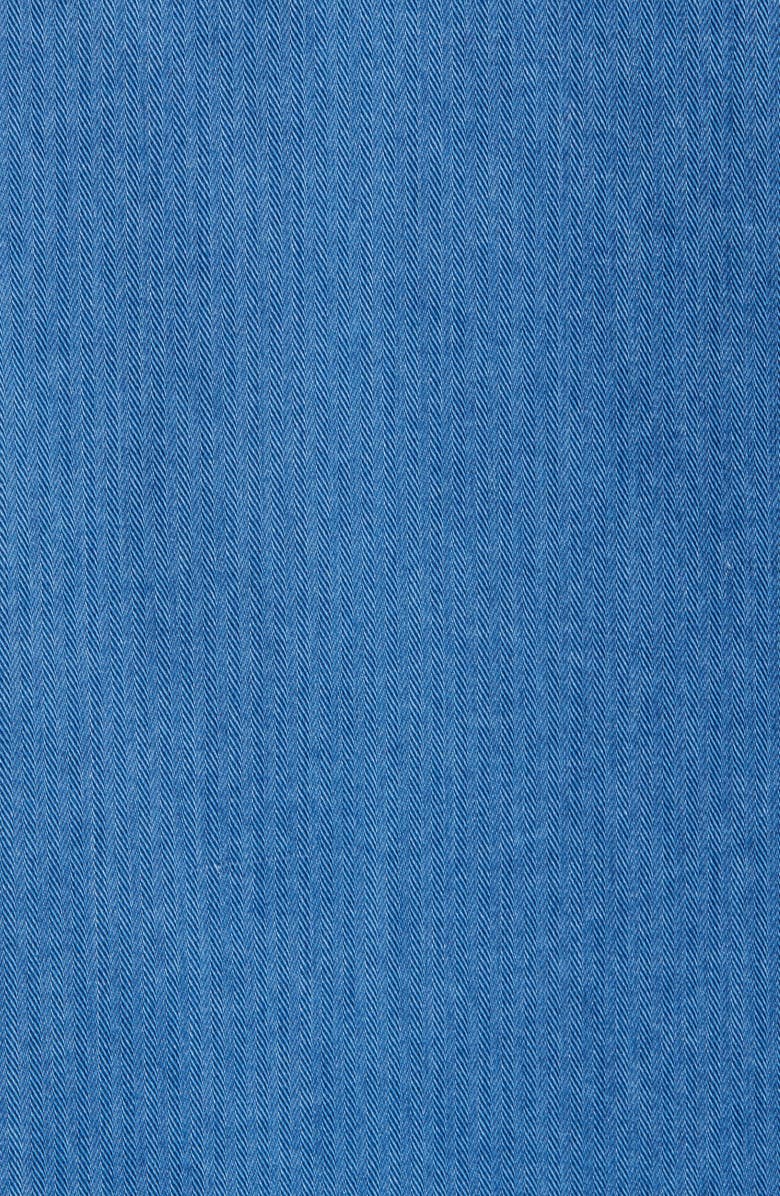 Officine Générale Antime Textured Denim Button-n Shirt, Alternate, color, 