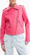 Desigual Faux Leather Moto Jacket