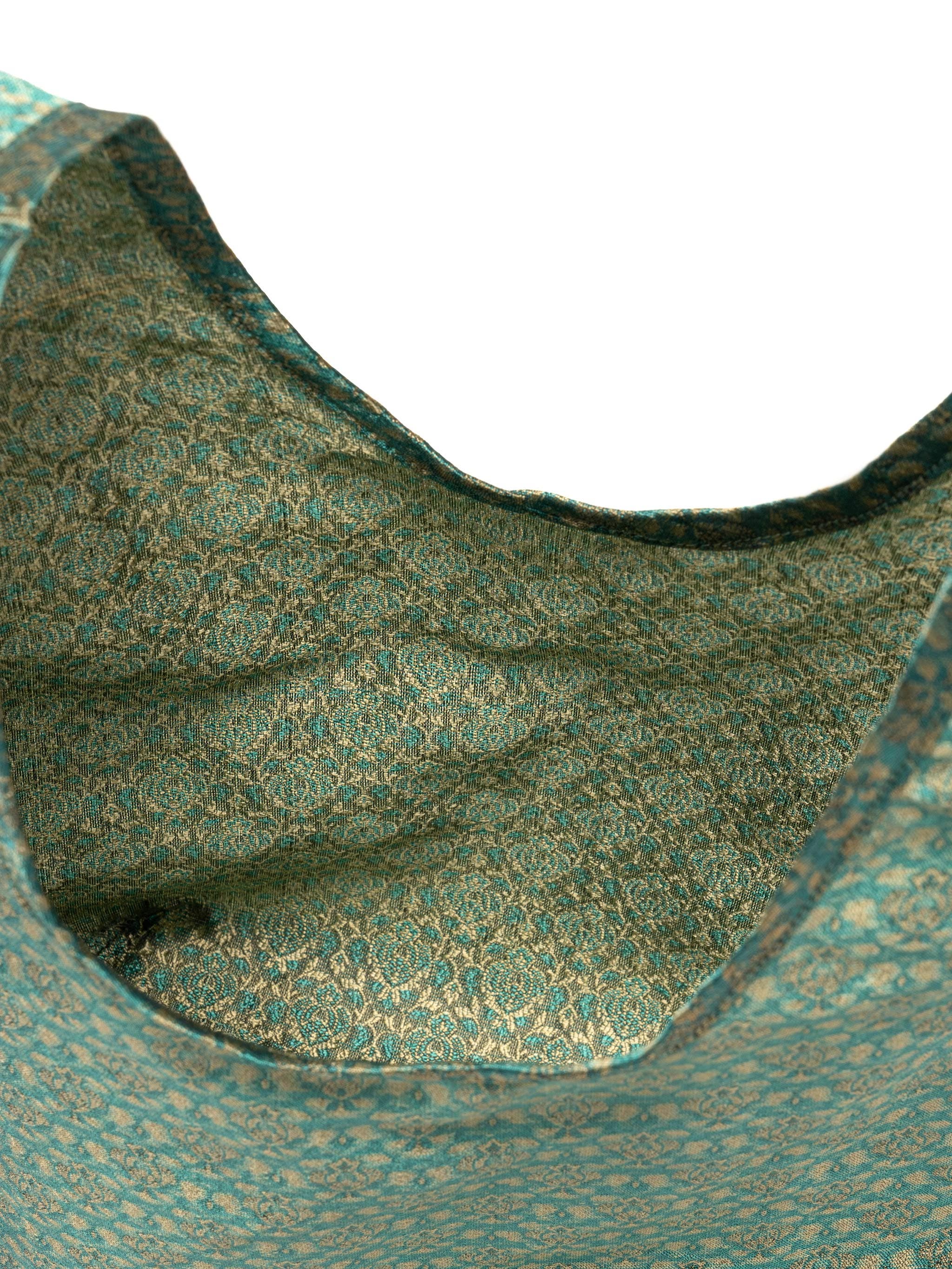 Priory Egg Tote - Deadstock Silk, Alternate, color, 