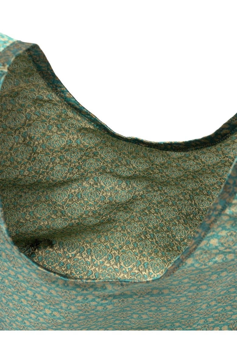 Priory Egg Tote - Deadstock Silk, Alternate, color,