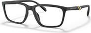 Armani Exchange 55mm Rectangle optical glasses