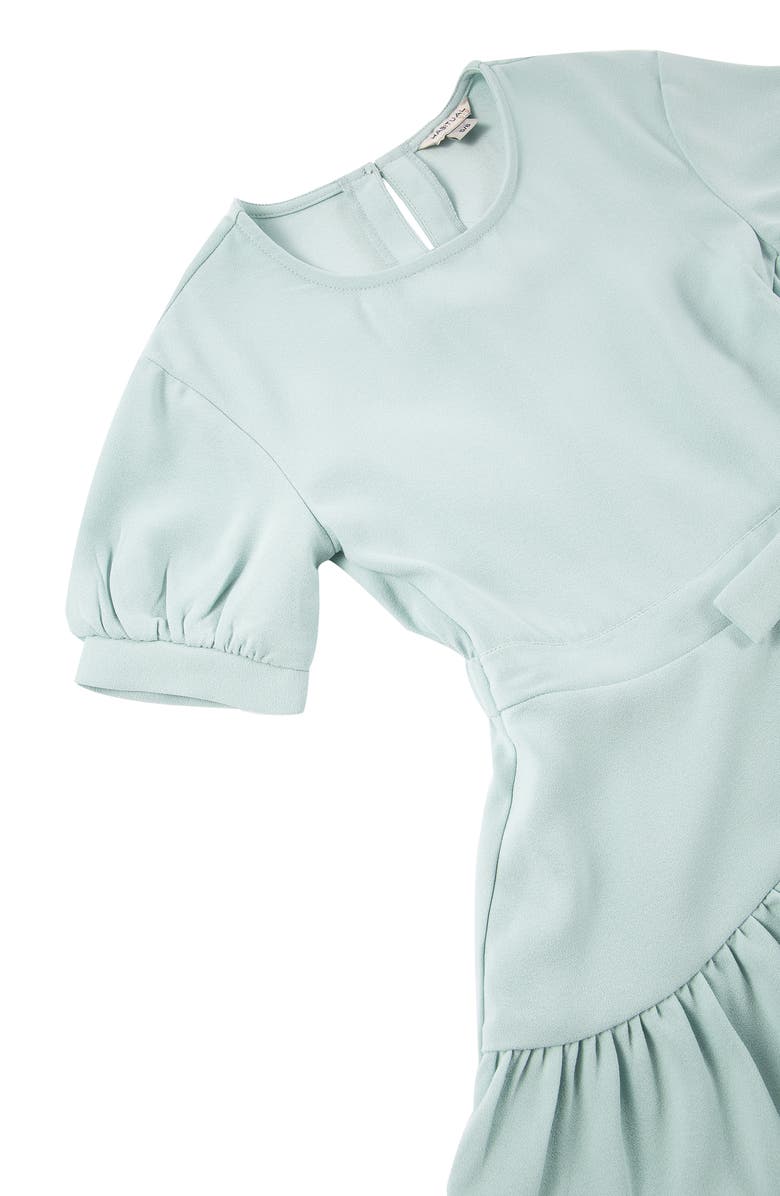 Habitual Kids Kids' Faux Wrap Ruffle Dress, Alternate, color,