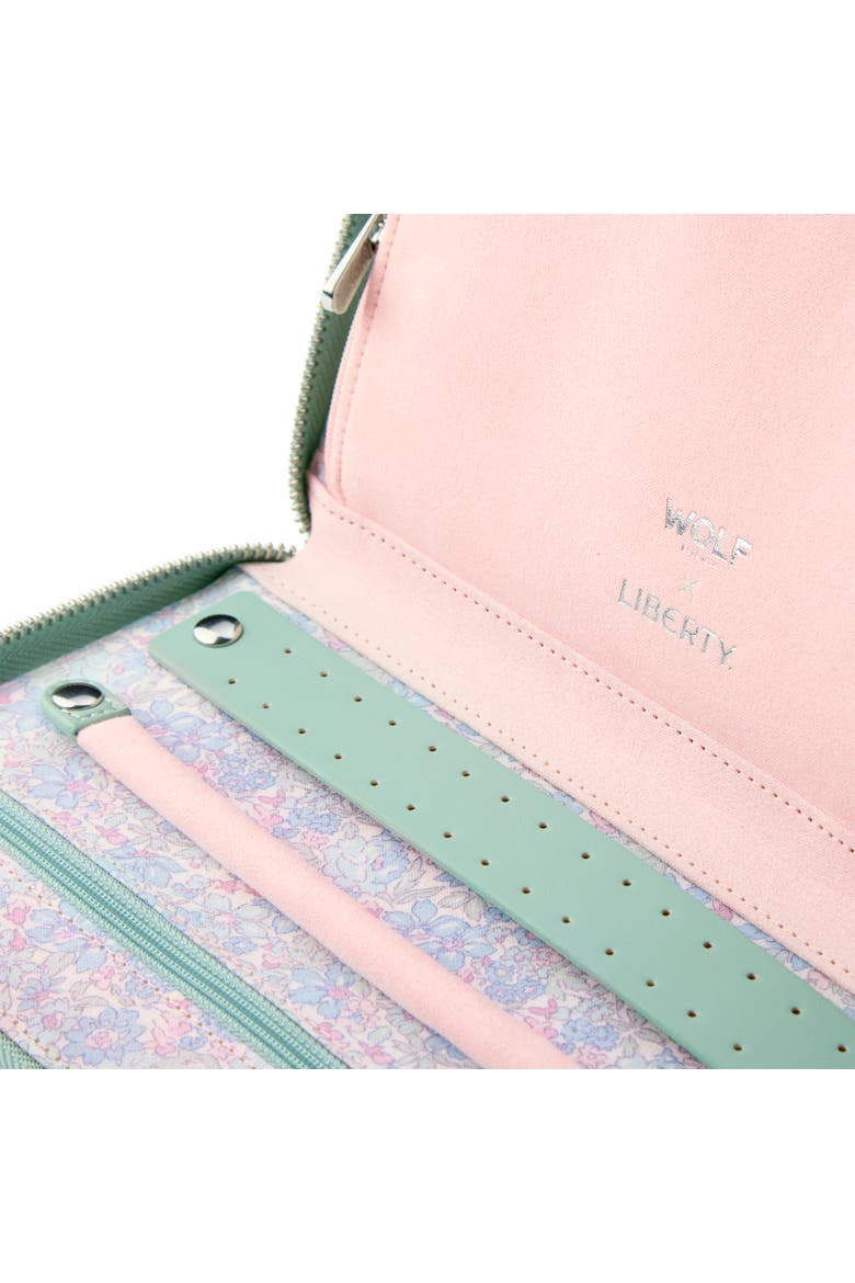 X LIBERTY Travel Portfolio, Alternate, color, Sage