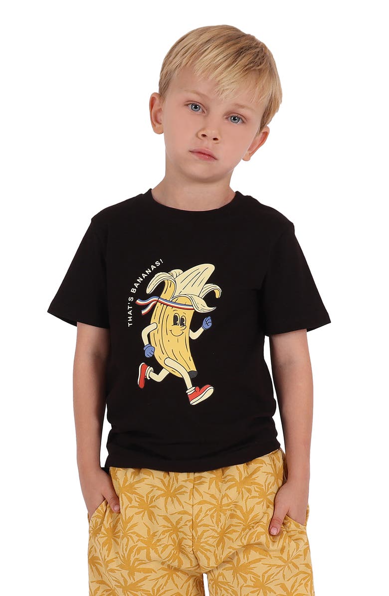 TINY TRIBE Kids' That's Bananas Graphic T-Shirt, Alternate, color,