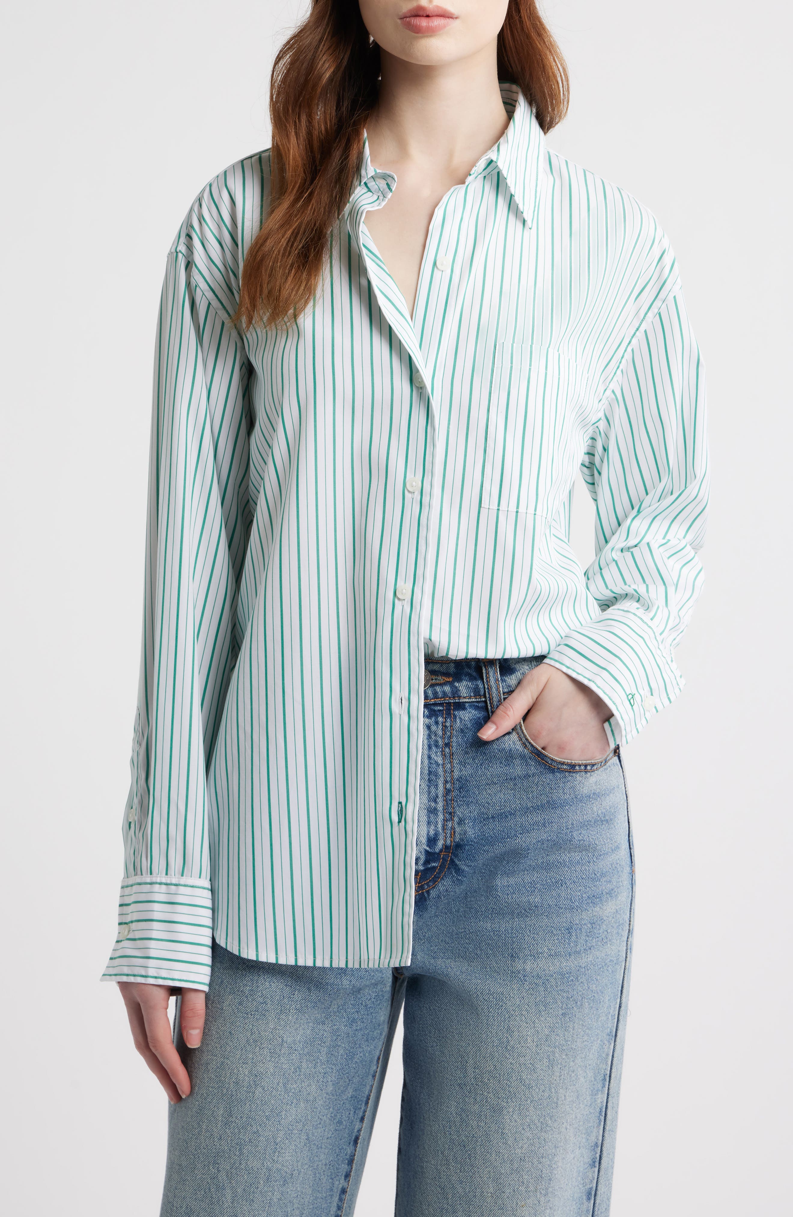 selected GREEN STRIPE