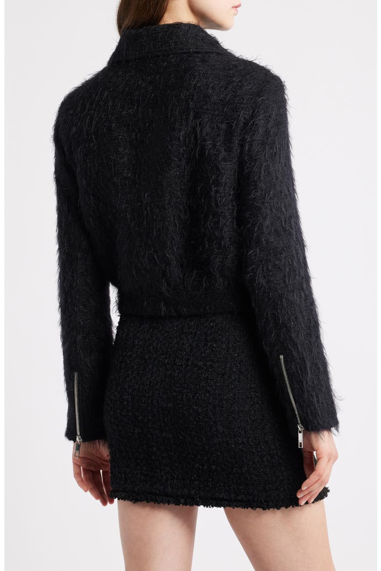 Jocalen Textured Jacket, Alternate, color, BLACK