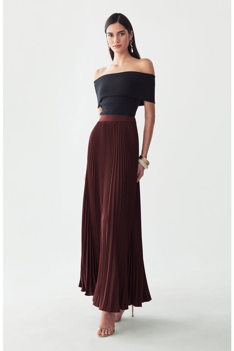 Amur Skirt, Alternate, color, Burgundy