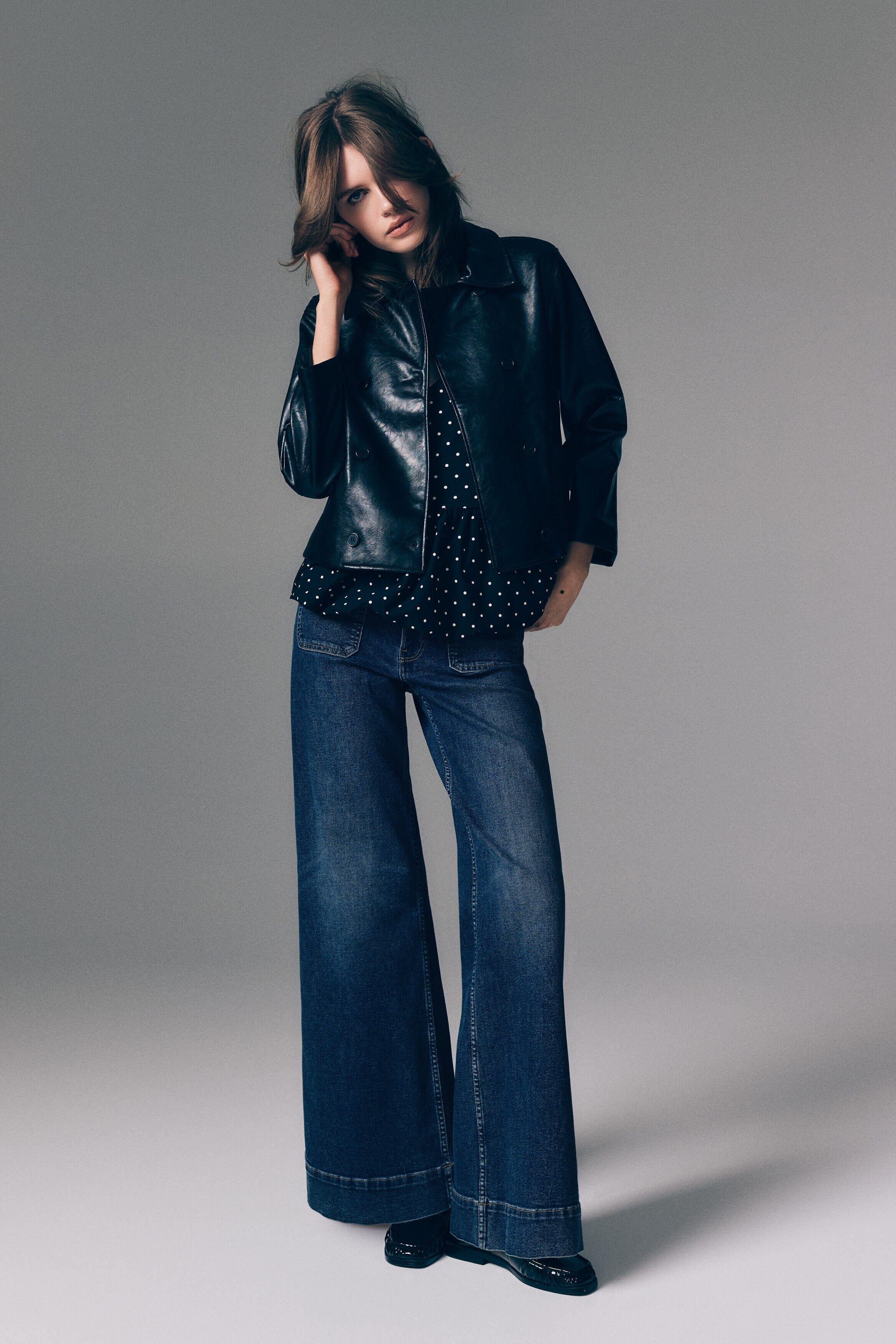Navy denim blue