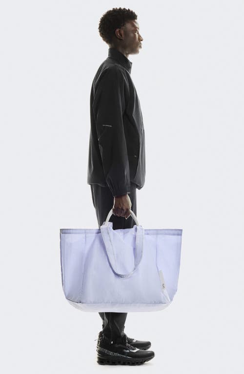 On 60l Water Resistant Nyl Cargo Pack Tote In Purple