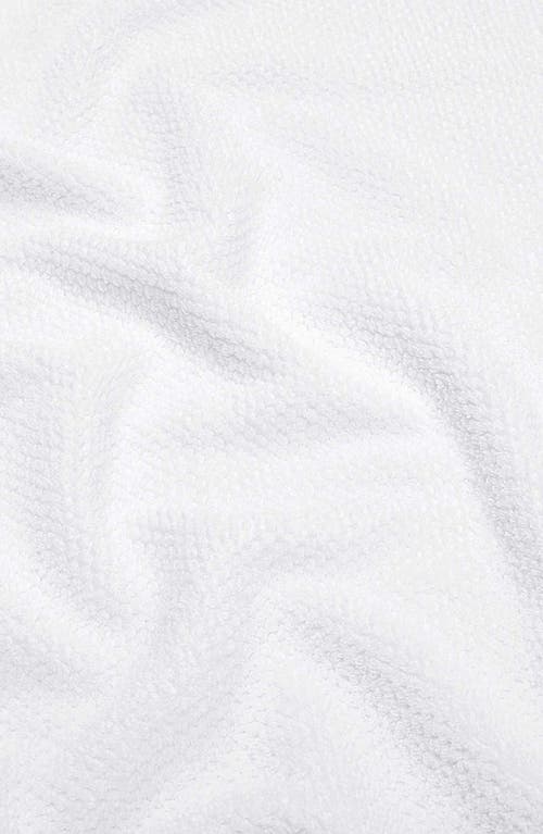 Woven & Weft Loop Textured 2-pack Bath Towels In White