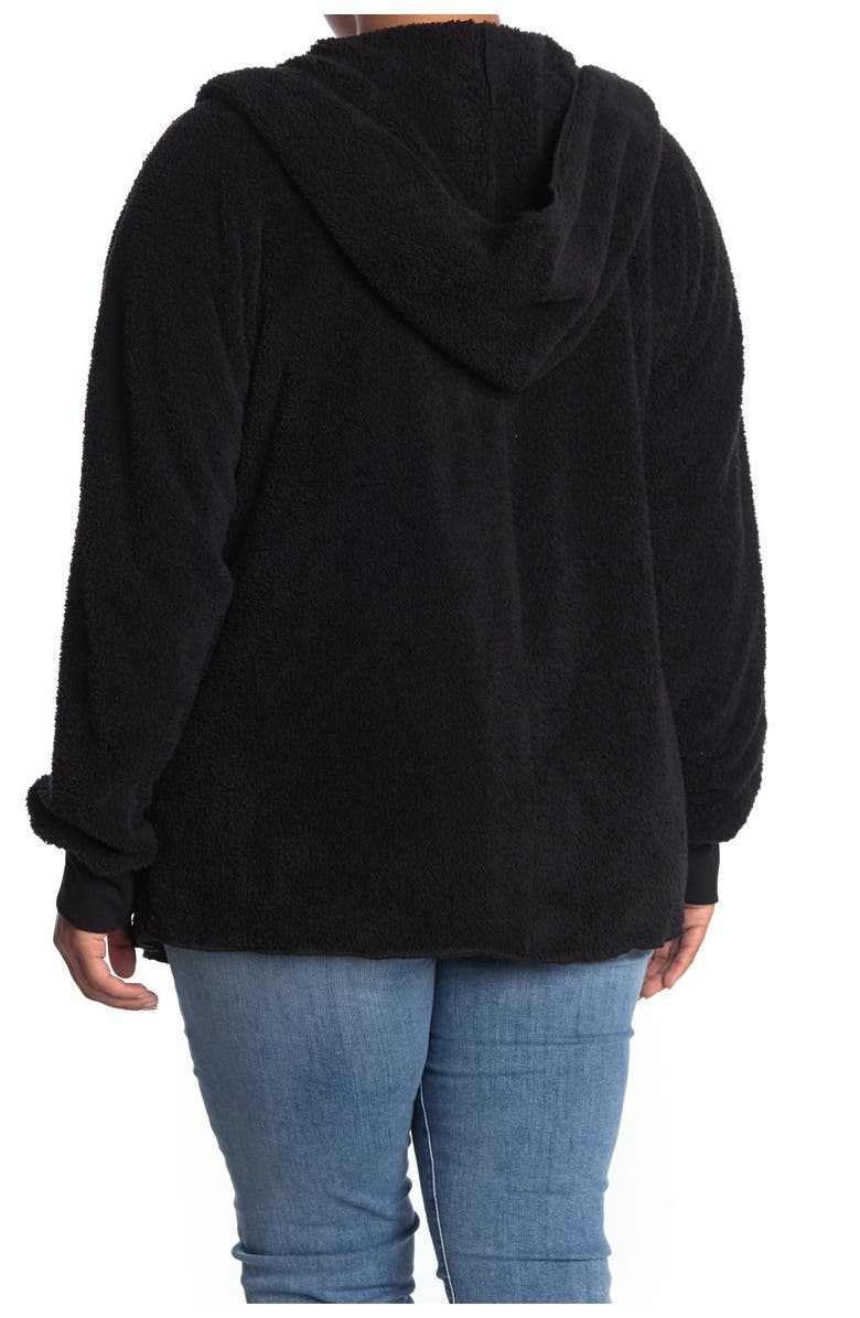 Forgotten Grace Fuzzy Open Hooded Cardigan, Alternate, color,