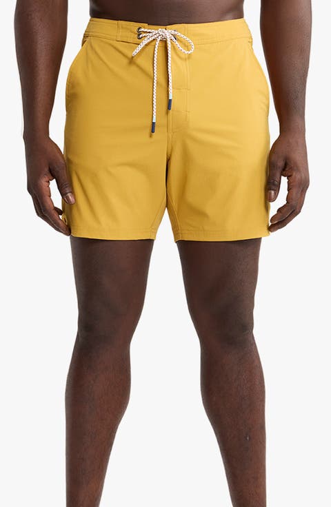 Swell Solid Water Repellent Board Shorts