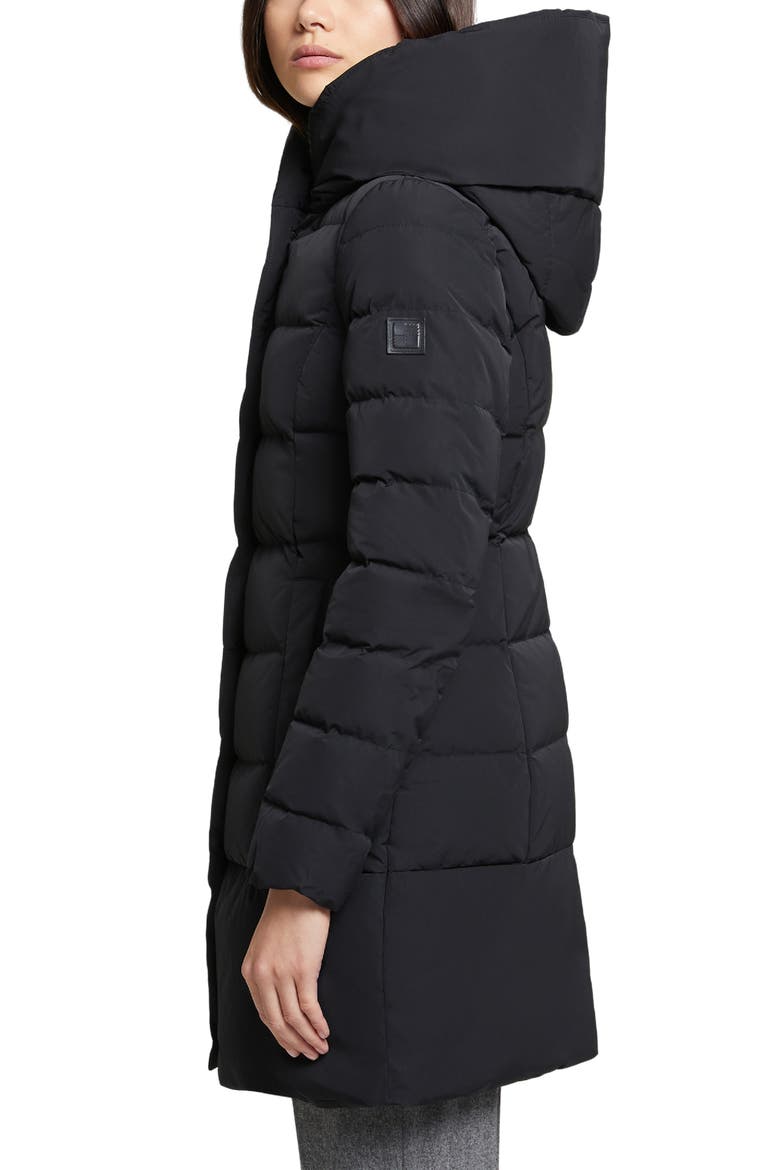 Puffy Prescott 800 Fill Power Down Coat, Alternate, color, BLACK