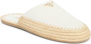 Prada Sabot Raffia Mule