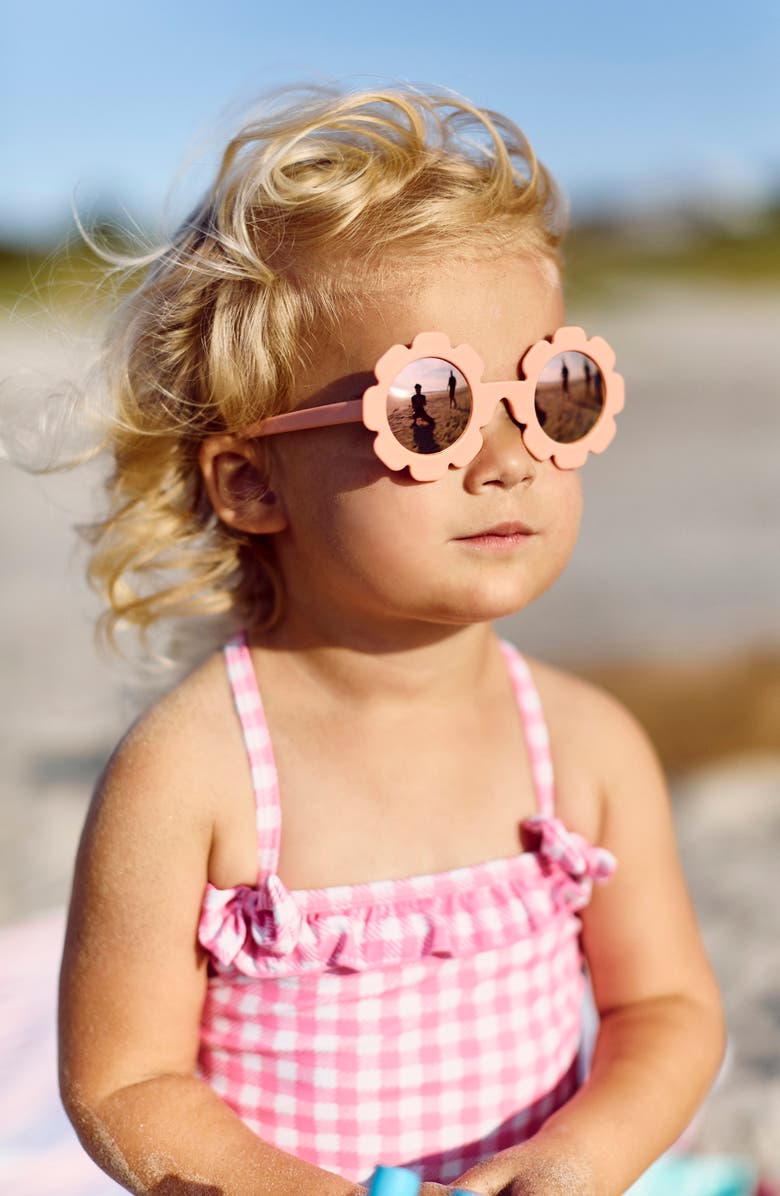 Babiators Kids' Peachy Keen Polarized Flower Sunglasses, Alternate, color, Peachy Keen