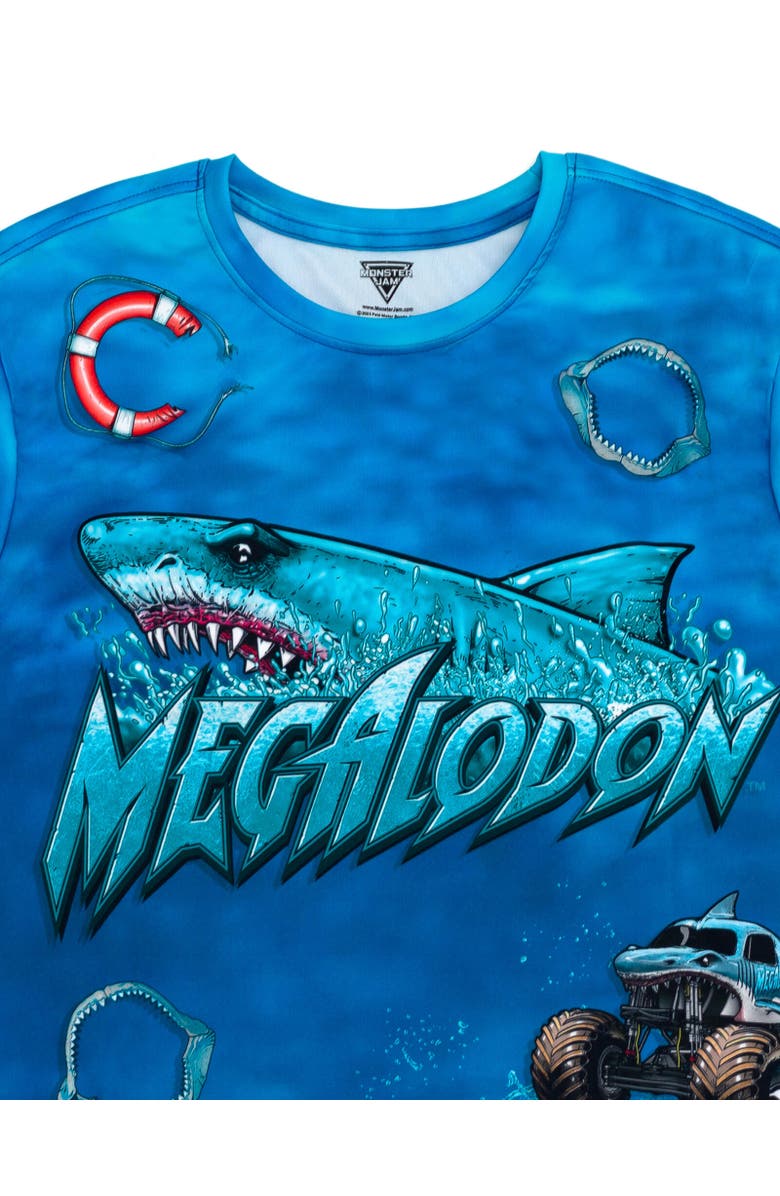Monster Jam Graphic T-Shirt, Alternate, color, Blue Megalodon Monster Jam
