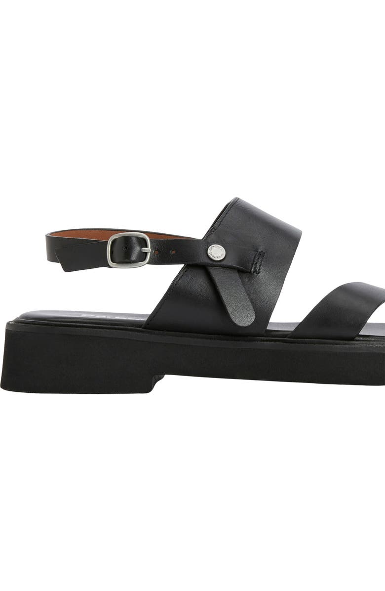 Barbour Dakota Slingback Sandal, Alternate, color, Black