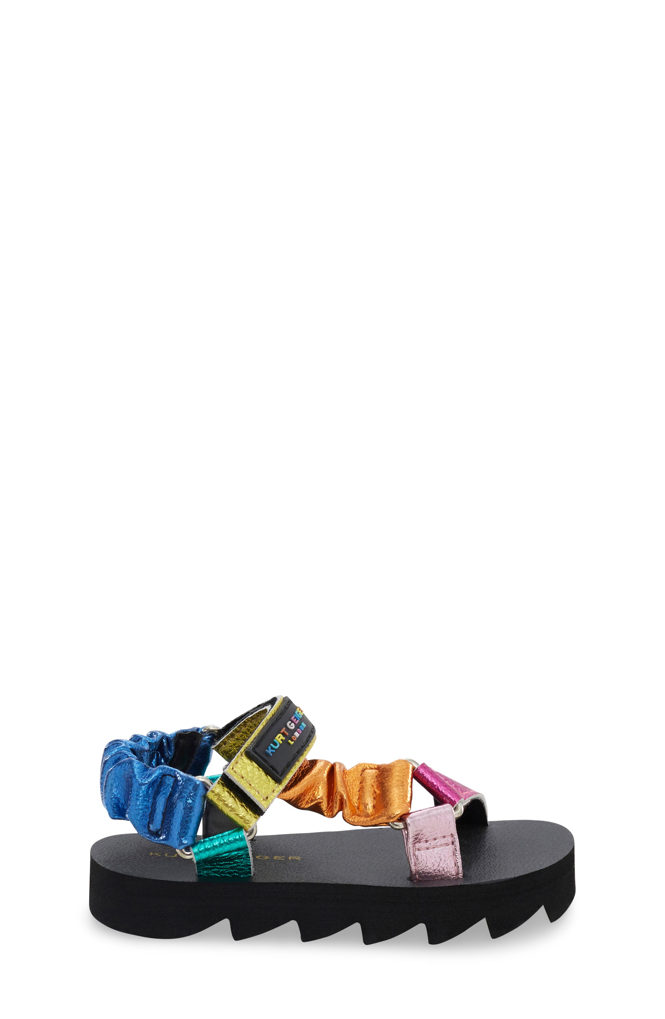 Mini Orion Sandal, Alternate, color, METALLIC