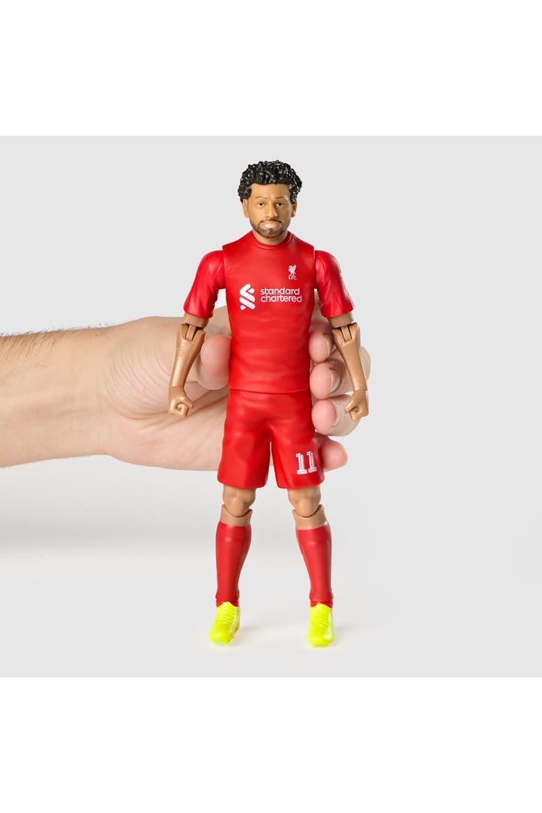SOCKERS Liverpool F.C. Mohamed Salah 8" Collectible Soccer Action Figure, Alternate, color, Red