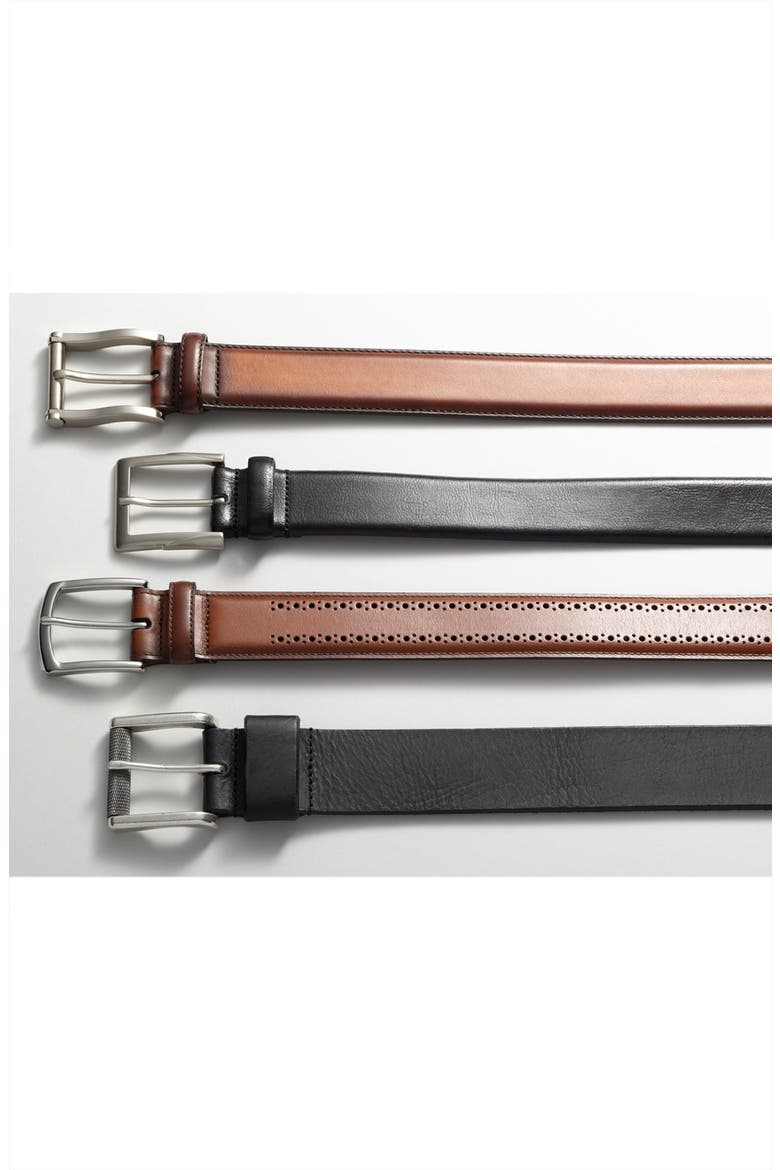 Roller Buckle Belt, Alternate, color, BLACK