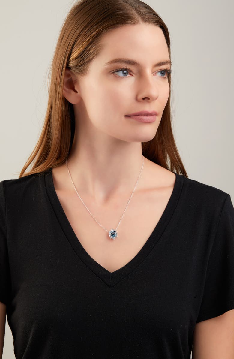 Bony Levy Aquamarine Pendant Necklace, Alternate, color,