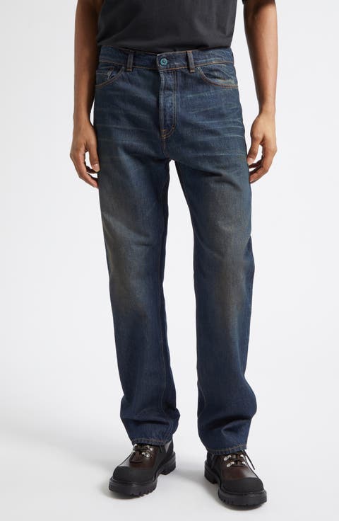 First Cut Straight Leg Jeans (Sand Tint)