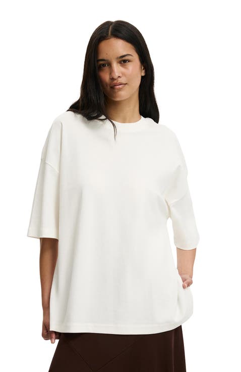 Women's The Oversized Crew Tee