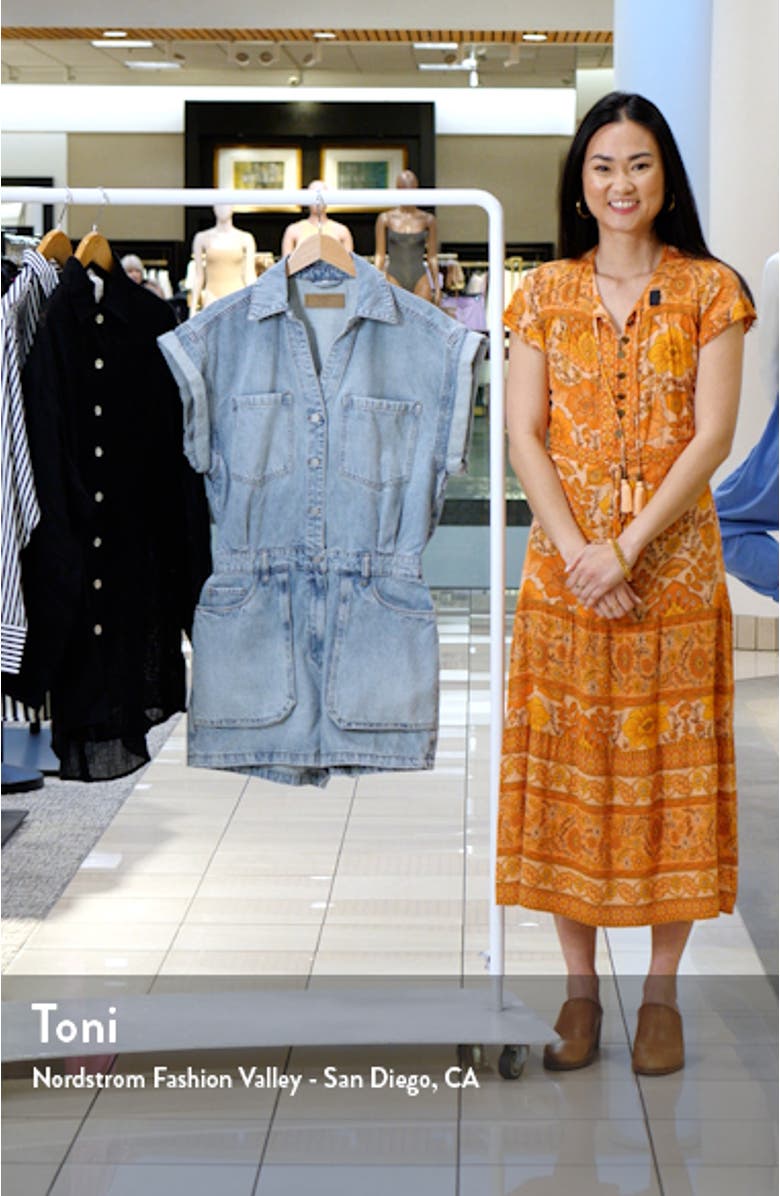 Denim Romper, sales video thumbnail