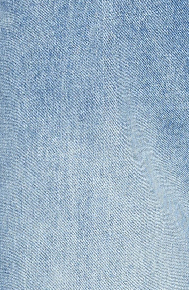 Bayeas Annesa Strapless Denim Jumpsuit, Alternate, color, 