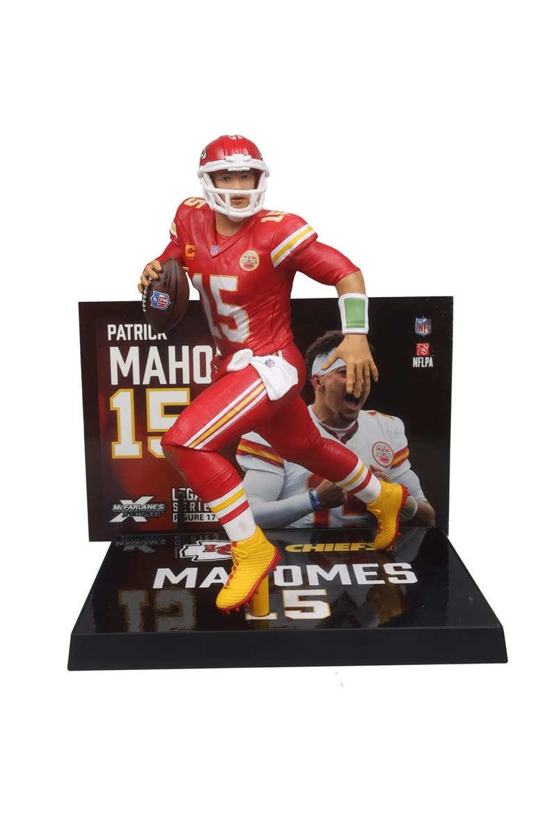 Patrick Mahomes Kansas City Chiefs NFL 7" Figure McFarlane's RED Uniform CHASE, Main, color, Red