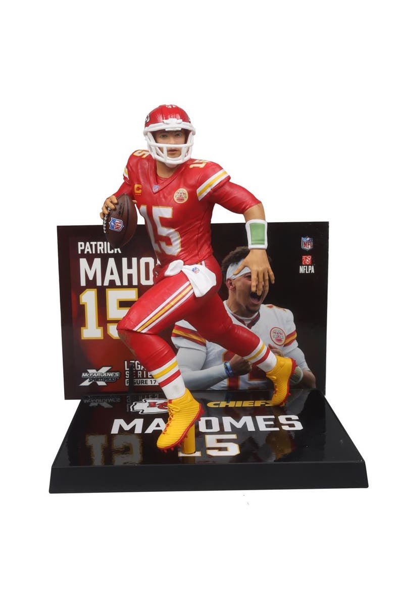 McFarlane Patrick Mahomes (Kansas City Chiefs) NFL 7" Figure McFarlane RED Uniform CHASE, Main, color, Red