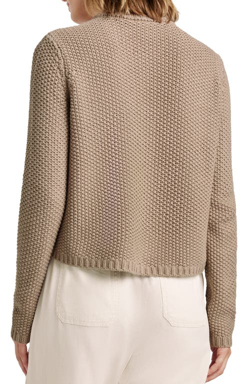 Splendid Andrea Patch Pocket Cropped Cardigan In Cactus