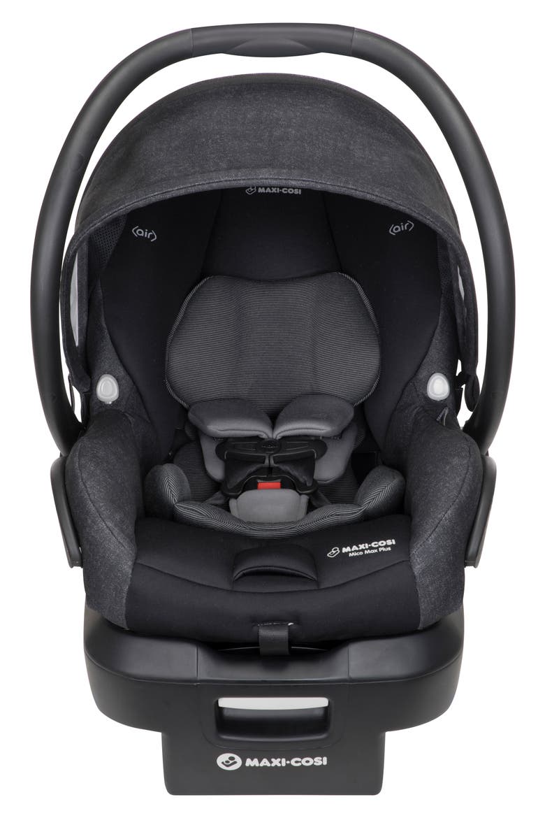 Mico Max Plus Infant Car Seat, Main, color, NOMAD BLACK
