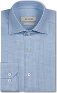 Bugatchi Devon OoohCotton® Optical Grid Print Button-Up Shirt