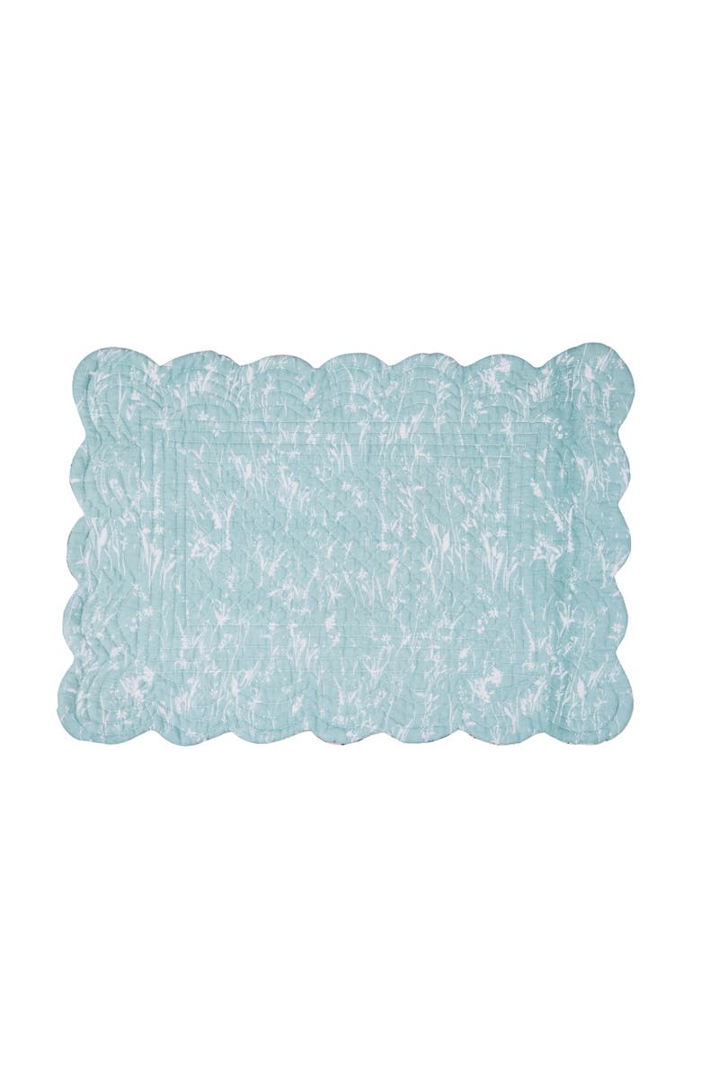 C&F Home Sheila Wildflower Placemats Set of 6 All Seasons Floral Flowers Watercolor, 13" x 19", Alternate, color, Yellow