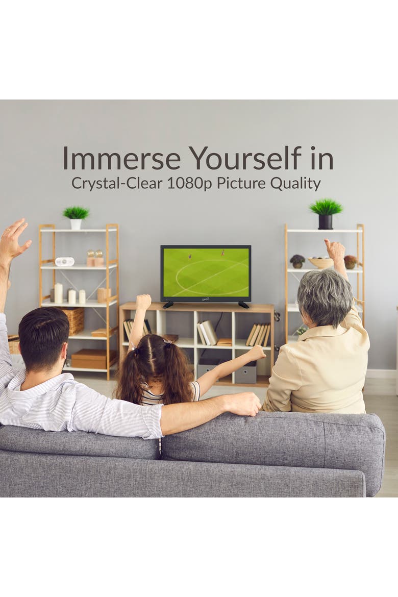 19 Inch Vidaa ELED Smart TV, Alternate, color, Black