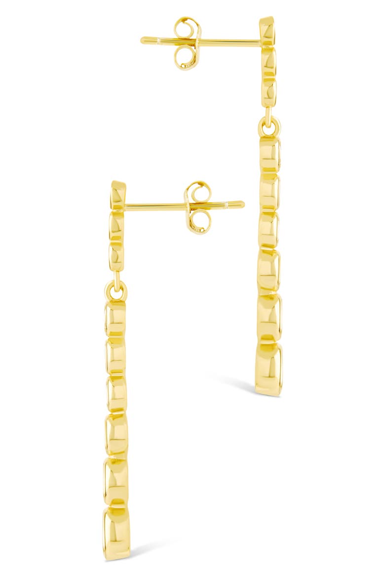 Ianthe Brillient Cubic Zirconia Drop Earrings, Alternate, color, GOLD