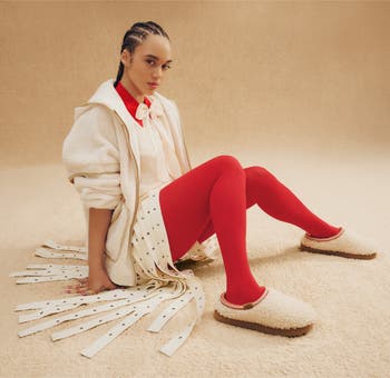 Tasman Curly Slipper