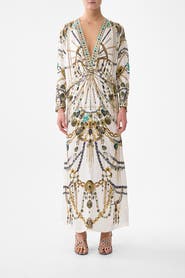Camilla Twist Front Batwing Dress
