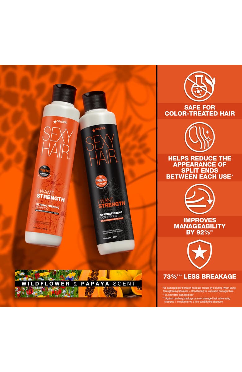 SEXY HAIR SexyHair I Want Strength Strengthening Conditioner 10.1 oz, Alternate, color, N/A
